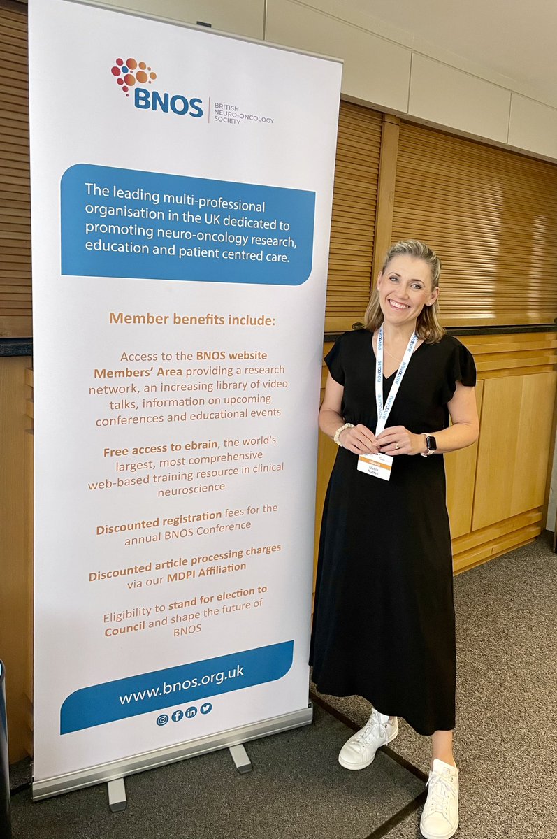 shitscaredmum's tweet photo. I’m absolutely the least intelligent person here at @BNOSofficial conference but learning lots.
So much incredible research being carried out, the challenge is getting it from bench to bedside.
Everything takes too long &amp; patients don’t have time. 
#BeMoreLaura 
@ourbrainbank https://t.co/RhDn03ONix