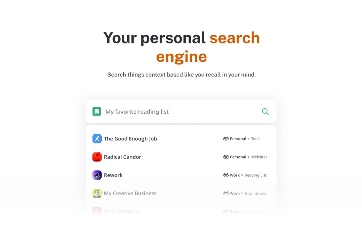 Struggling with productivity?

Do you know you can save anything online within seconds and instantly retrieve your saved content with Realm App.

It helps you boost your productivity by 10x!

Check out: realmapp.io and register now.