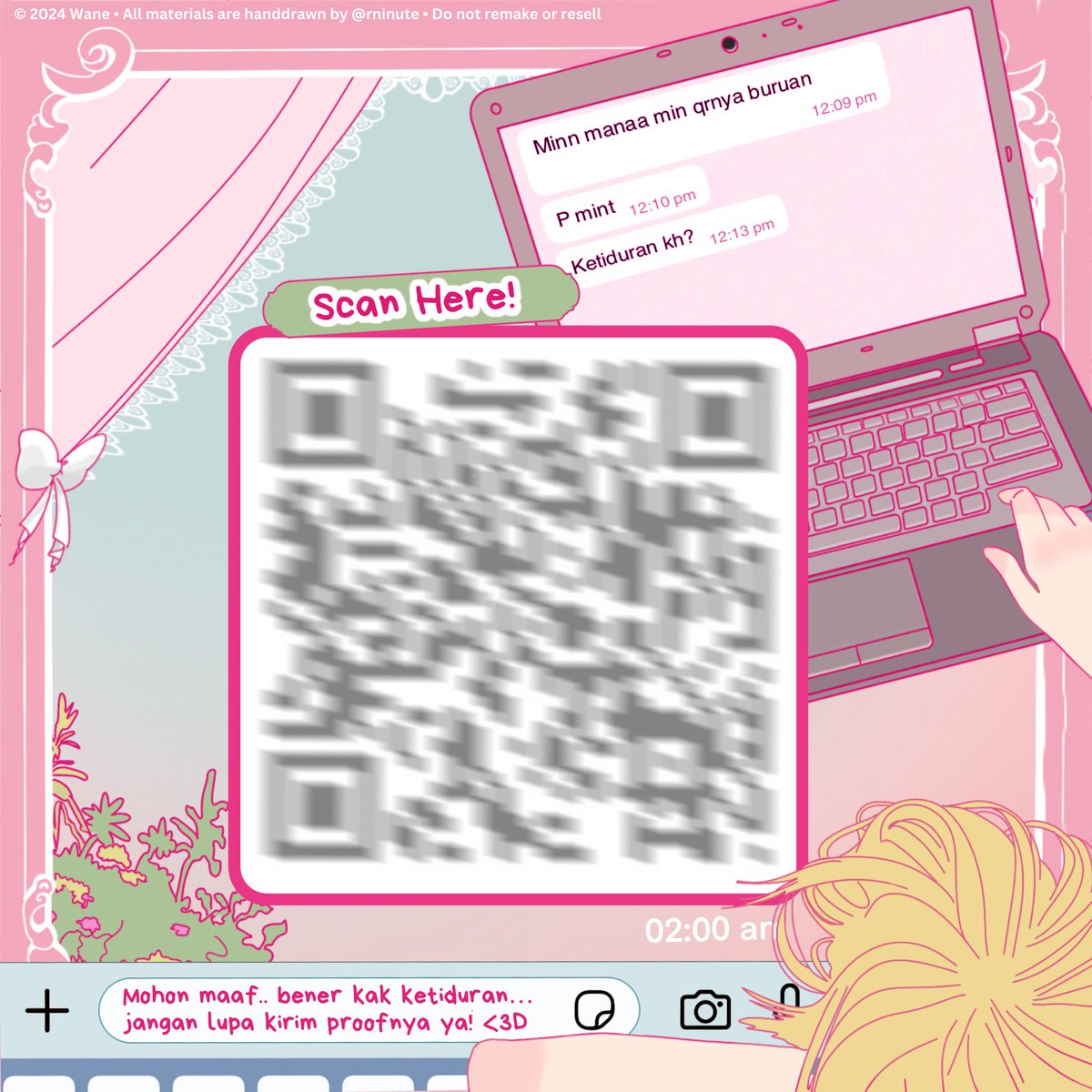 rninute's tweet image. help rt &amp;amp; any interactions will be appreciated!

Ngeup ini modal bismillah aja semoga ramai. Perkenalkan set up handdrawn-ku bertema 𝗦𝗹𝗲𝗲𝗽𝘆𝗯𝗮𝗯𝘆 &amp;amp; niatnya aku jadikan series! kalau kurang nyaman boleh dm aku ya 🙇🏻‍♀️ (check alt for 𝗪𝗶𝗻𝗸𝗹𝗲’𝘀 story)

#zonaba #zonauang