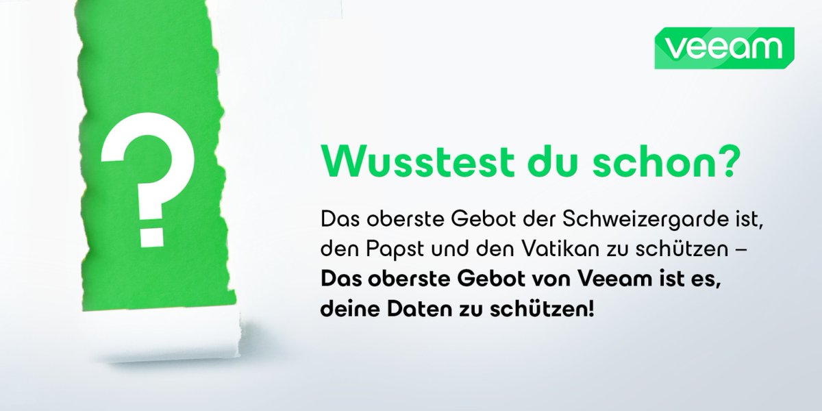 veeam_de's tweet image. 🔐 Erlebe erstklassige Datenresilienz für Microsoft 365- &amp;amp; Azure-Datensicherung mit der Veeam Data Cloud! Zuverlässig &amp;amp; unkompliziert, höchster Schutz, keine versteckten Kosten, optimierte Backup-Erfahrung! 
👉🏼 tinyurl.com/2mjtwnof 

#VeeamDataCloud #Microsoft365 #Azure