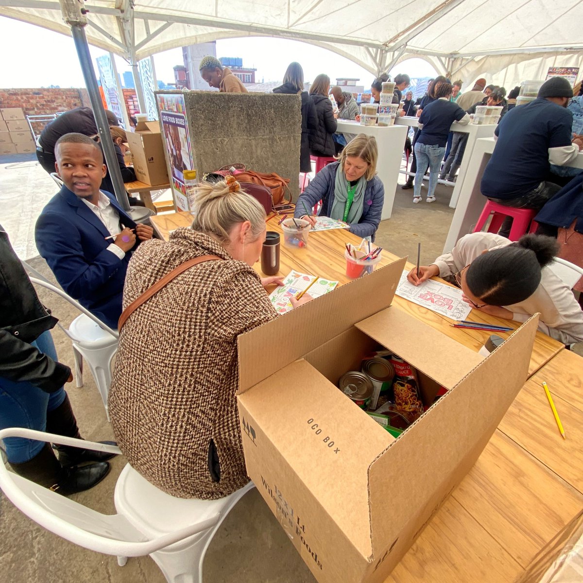 webberwentzel's tweet photo. Inspired by Madiba's words, our volunteers are on the ground giving back this #MandelaDay. 

We are honoured to partner with Ladles of Love to nourish, nurture and grow children in need. 

Together, we can make a difference! 

#MandelaDay2024 #ItsInOurHands https://t.co/zAoB4yCSkS