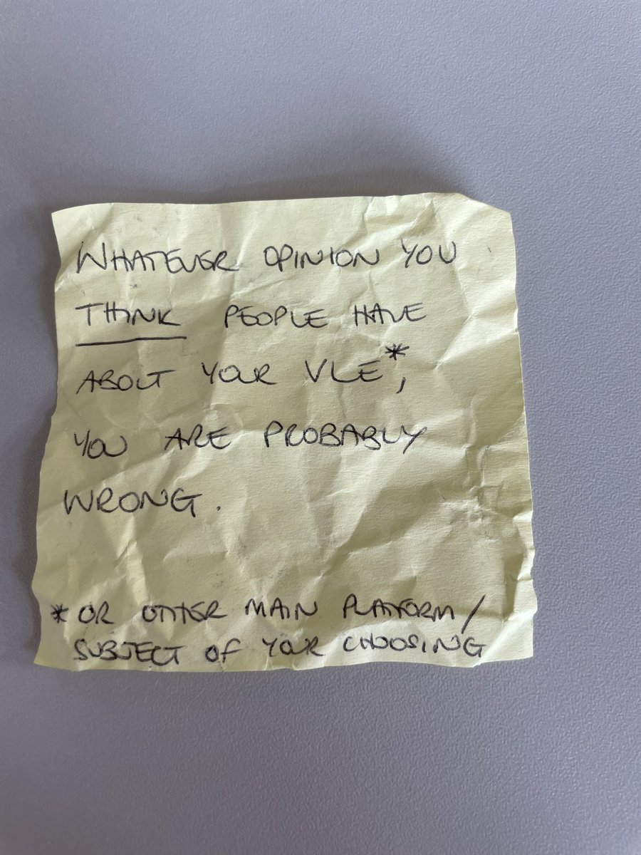 I love this. Someone else’s lesson learned from this year #m25ltg