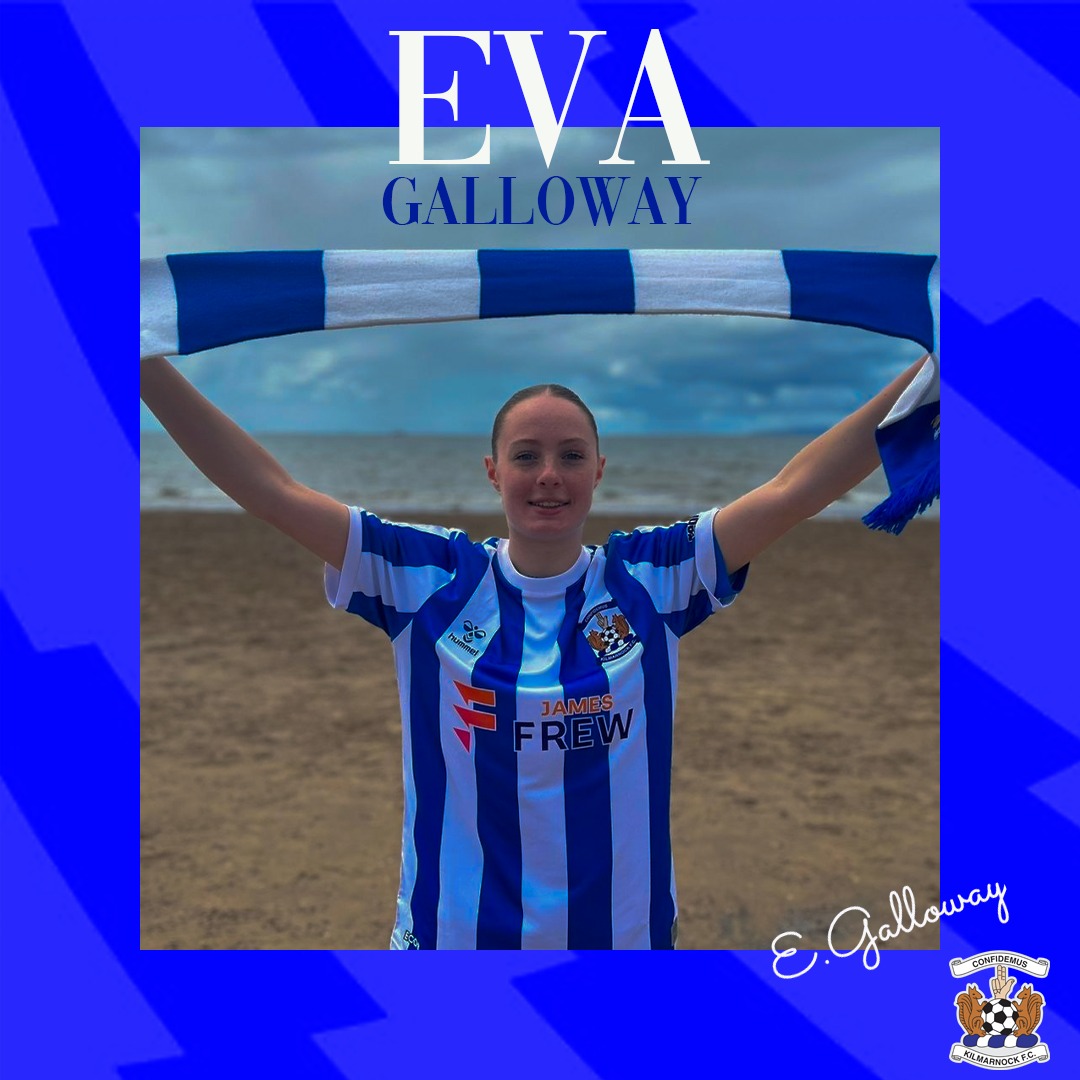 KilmarnockWFC's tweet photo. 🆕 | Attacking addition

Forward Eva Galloway joins the club on a permanent deal from Celtic. 

Welcome to the team Eva 🙌 https://t.co/mQJkjU1Kw7