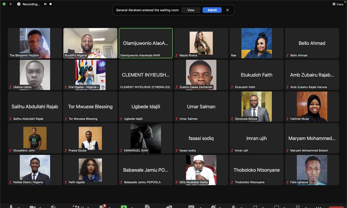forRuralPro's tweet photo. RuralPro convened the inaugural Nigeria Youth Political Leadership Exchange Program (#NYPLEP). The conversation emphasized the need for the youth to engage in civil discourse, hold leaders accountable and partner across political divides. Thanks to our speakers and participants. https://t.co/N4GFUEsrtS