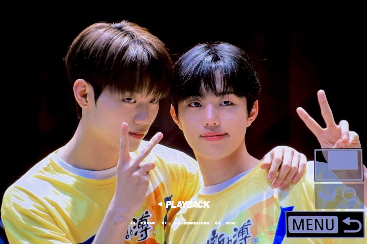 playback2002's tweet photo. 240718

#이정현 #LEEJEONGHYEON 
#이븐 #EVNNE #지윤서 #유승언 #박지후 https://t.co/SVnpYApT9v