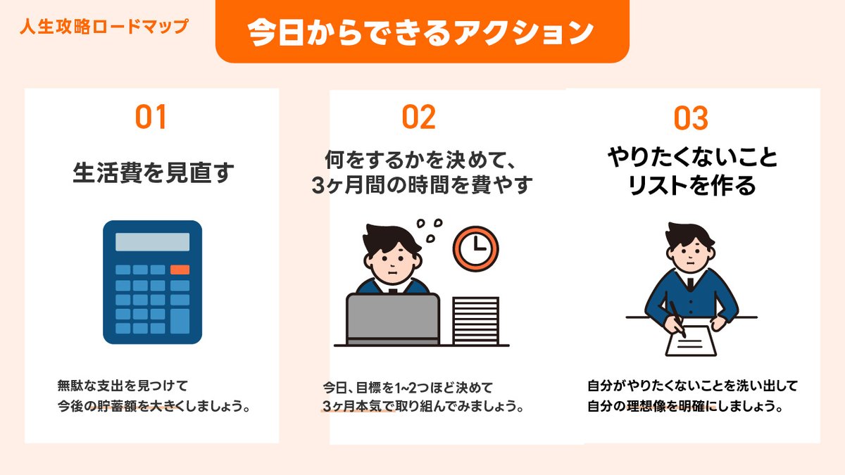 y_r_v2v2's tweet image. 「スライド資料を作ってみよう①」を完了しました！
前回に続き、大まかな部分→詳細(文字→装飾)ってう感じで作り込んでいくのが分かってきた！いつの間にか不慣れだったイラレの操作にも慣れてきて、いい感じ💡
@yuki_99_s @halukik_0520
 #DesignHacks