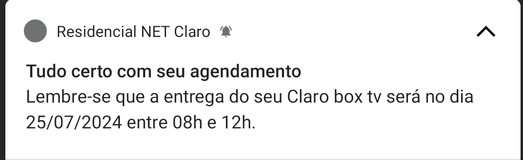 f_david_araujo's tweet photo. @ClaroBrasil estou lutando para retirada de aparelho, vocês já adiaram ,6 vezes e agora me mandam essa mensagem . Apareçam aqui com qualquer coisa que vocês vão ver, estou avisando. DESCASO. LIXO. https://t.co/9Jv9H5bC3t