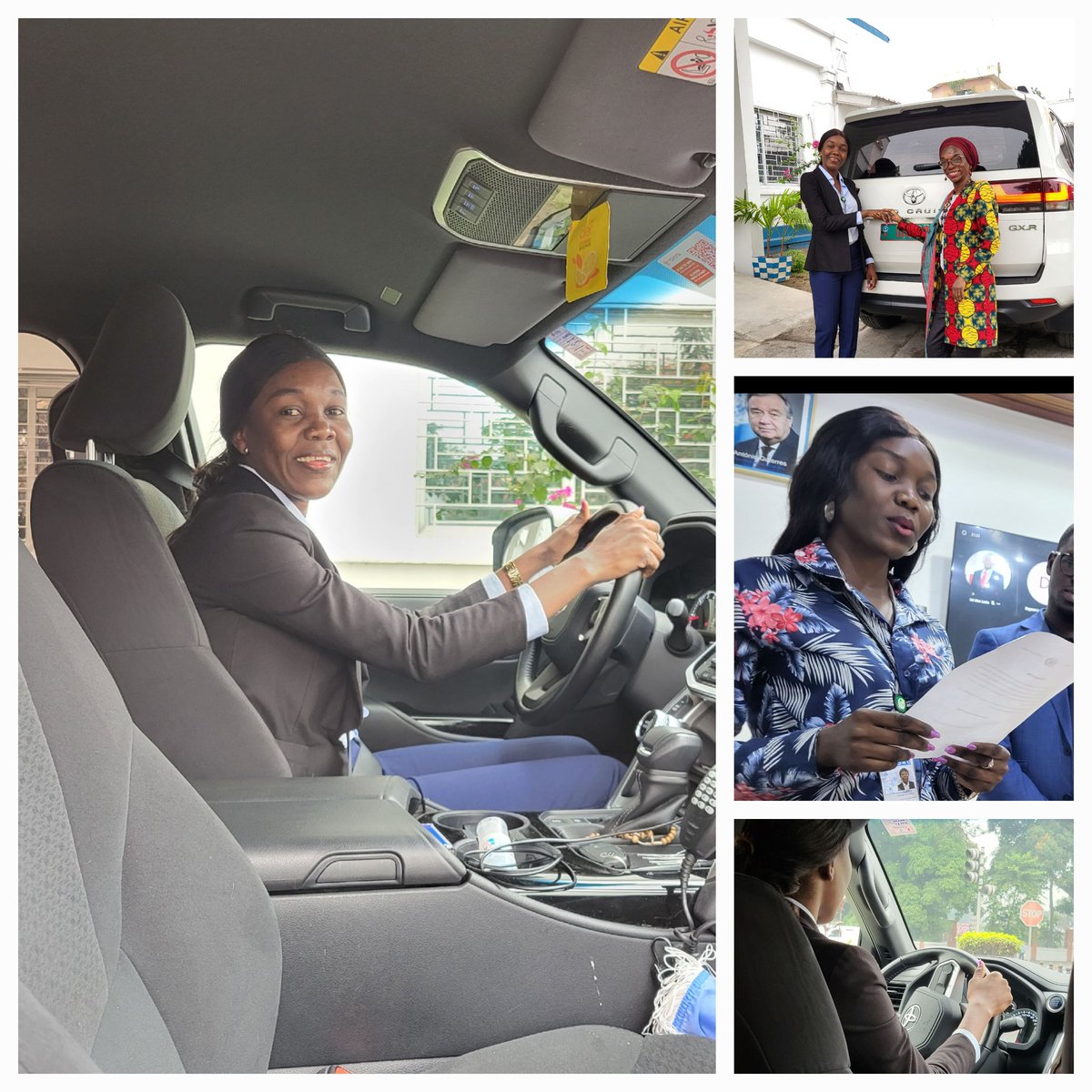 adamafooly's tweet photo. Mme Isnar rejoint l'équipe @PNUDRepduCongo comme Conseillère en conduite auto🚙.
Bienvenue à elle✨️ et hâte d'une collaboration fructueuse.

Nous sommes engagés sur #Objectifparite 👏🏿💪🏾
#people2030 https://t.co/7uDqaxk4mv