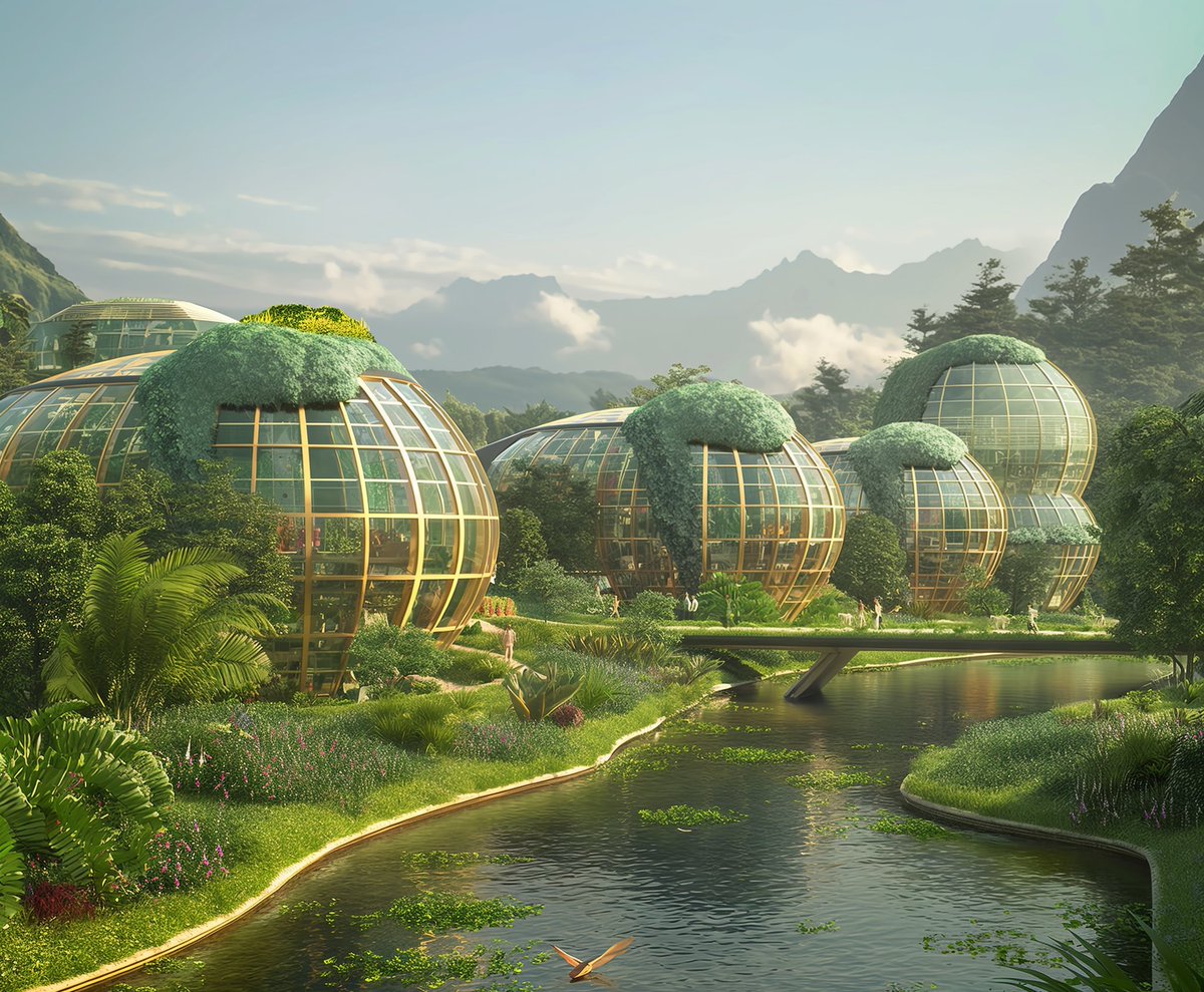 Earthbasedsoul's tweet photo. I create and share every day dreamy AI images of a possible Solarpunk world.
Help me in my quest following me or with a retweet, like or comment 🙏✊🏻💚🌎
#solarpunk #SolarpunkWorldBuilding https://t.co/Rf0NsK45BO