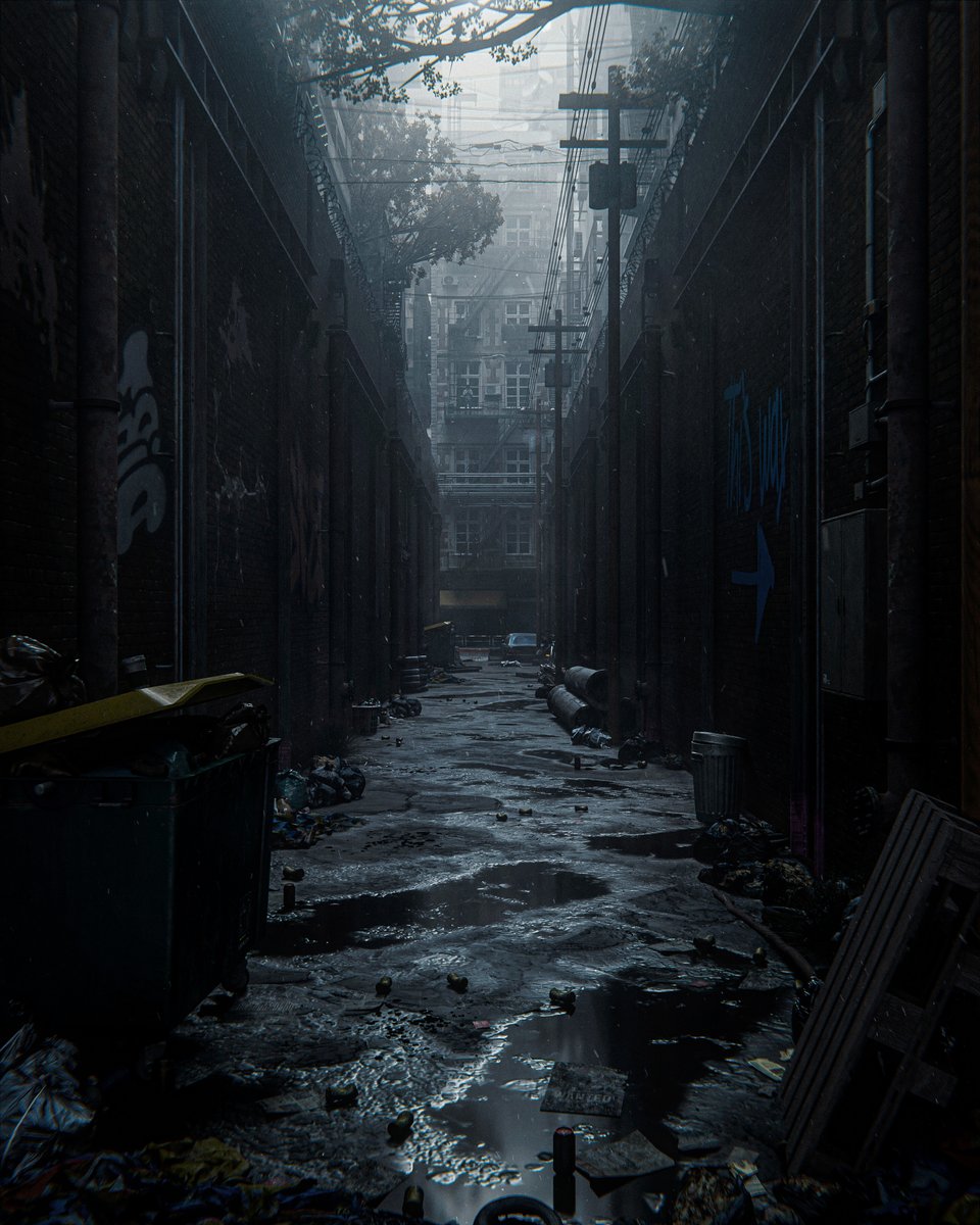 Gloomy Alley 

#b3d