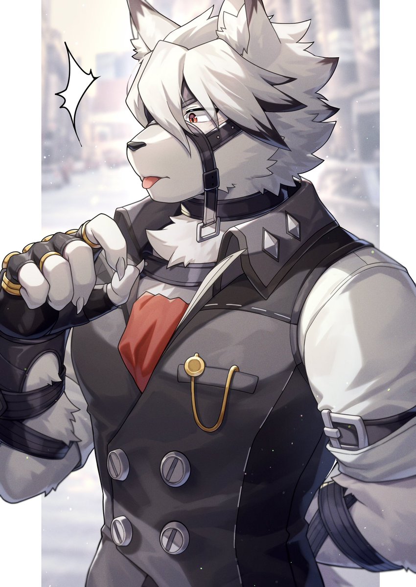 ライカンさん、舌しまい忘れてる…！) #ゼンゼロ #zzzero #VonLycaon