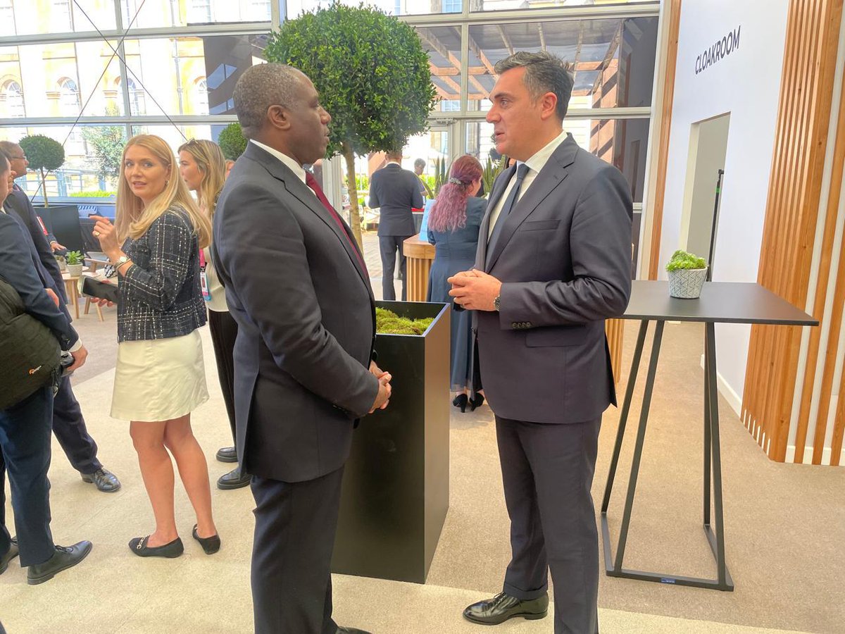 Ilia Darchiashvili (@iliadarch) on Twitter photo Glad to have met my British counterpart <a href="/DavidLammy/">David Lammy</a>. We had an opportunity to focus on 🇬🇪-🇬🇧 strategic relations and discuss the ways for their development. We expressed commitment to continuing working in this direction. Glad to have met my British counterpart <a href="/DavidLammy/">David Lammy</a>. We had an opportunity to focus on 🇬🇪-🇬🇧 strategic relations and discuss the ways for their development. We expressed commitment to continuing working in this direction.