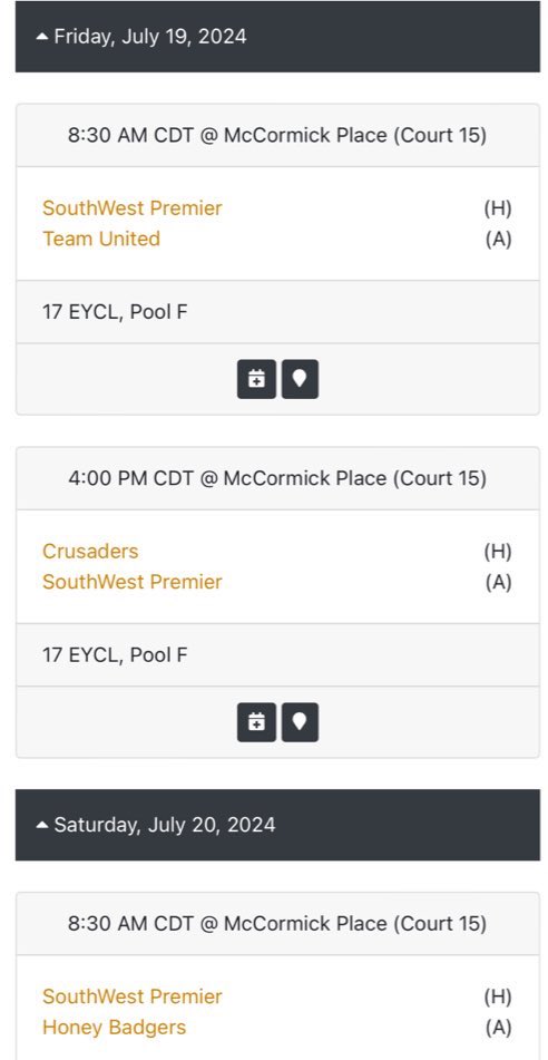 Sophie Morales (@sophiedmorales) on Twitter photo Nike Nationals schedule for <a href="/swpremieryouth/">Southwest Premier Youth Club Basketball</a> 17u EYCL. We will be on court 15 for pool play and then bracket play starting Saturday afternoon. Nike Nationals schedule for <a href="/swpremieryouth/">Southwest Premier Youth Club Basketball</a> 17u EYCL. We will be on court 15 for pool play and then bracket play starting Saturday afternoon.