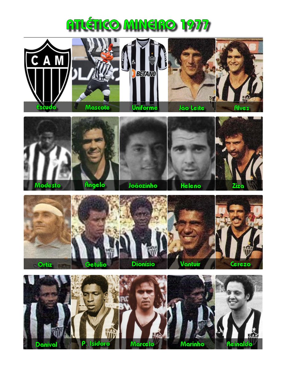 gbxfut's tweet photo. Atlético MG 1977 - Vice-campeão brasileiro

SE INSCREVA EM NOSSO CANAL
https://t.co/uakYQjRVm0

#gbxfut #atléticomineiro1977 #campeonatobrasileiro1977 #antesedepois #beforeandafter #futebol #soccer #campeonatobrasileiro #brasileirão1977 #brasileirão #galo #galodoido #atleticomg https://t.co/MD0svcasIE