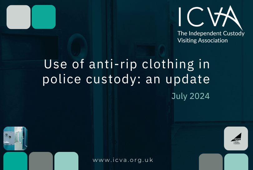 Proud to support the recommendations in Dame Vera Baird’s report. Our work to reduce the use of anti-rip clothing started in 2019 and we welcome the additional calls for our recommendations to be implemented icva.org.uk/wp-content/upl…
#BairdInquiry #IndependentScrutiny