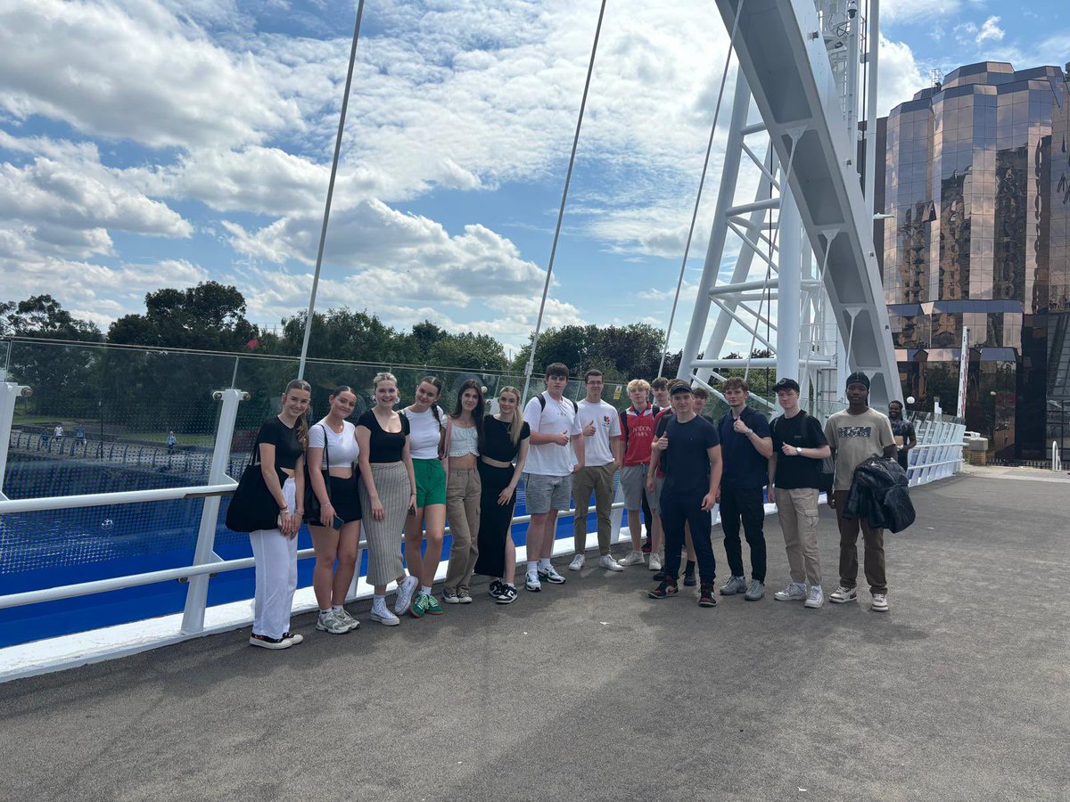 The Year 12s have left <a href="/UA92MCR/">University Academy 92 (UA92)</a> and are on their way to <a href="/MediaCityUK/">MediaCityUK</a> for the second half of their Enrichment Day experience ☀️
