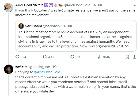 Daniel_Sugarman's tweet photo. There comes a time when every anti-Zionist Jew discovers that it doesn't matter how loudly &amp; consistently they shout about how much they loathe Israel, as soon as they air what should be an uncontroversial opinion (eg. October 7th was bad) they magically become "Zionist". https://t.co/aj5EHbmm6t