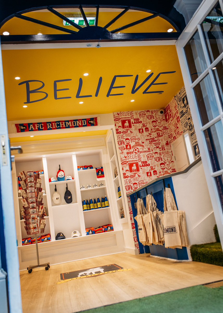 The Official TED LASSO Store Richmond tweet media