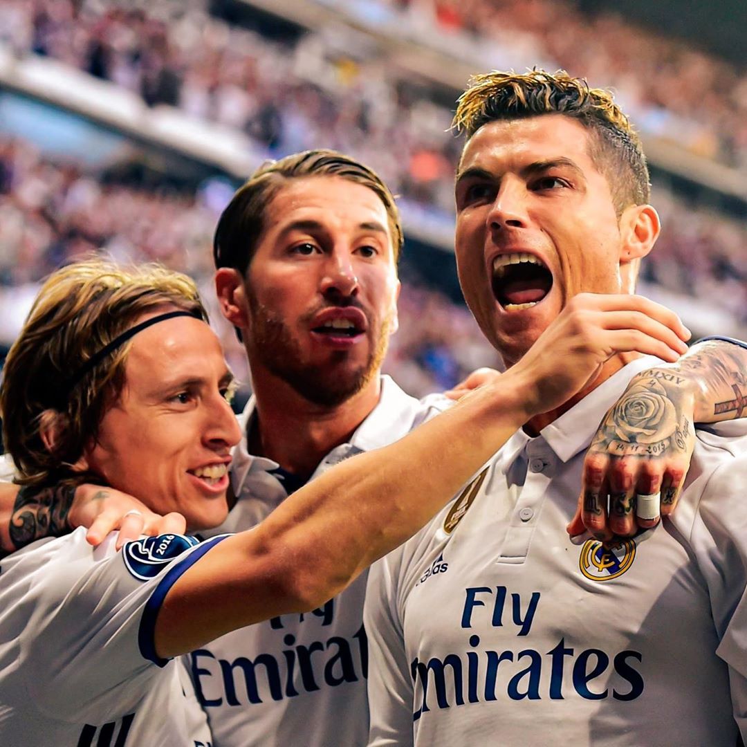 MadridXtra's tweet photo. 🗣 Toni Kroos: “Favorite 3 Real Madrid teammates ever? Cristiano Ronaldo, Sergio Ramos and Luka Modrić.” https://t.co/RTbuAB73Rh