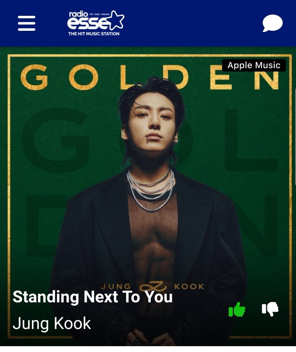 Mabbi_1's tweet photo. Whoo #JackBurke @RadioEssex Thank you so much for playing this masterpiece  #StandingNextToYou by #Jungkook on your show this afternoon 💖 https://t.co/RcWAlzDVN2