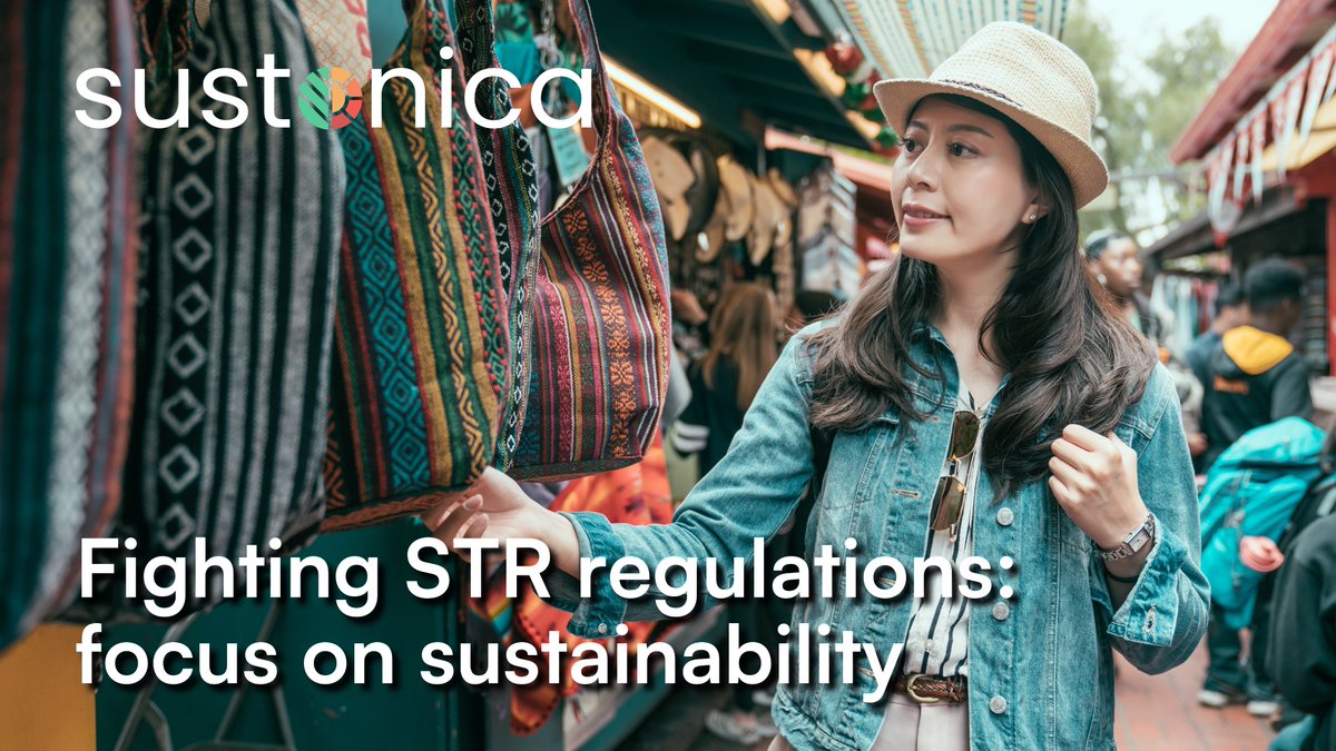 The vacation rental industry is currently facing an increasing number of new STR regulations. 🏡

In this article, we explore the ways that sustainability offers some powerful solutions to counter the rise of STR regulations. 🌱

Enjoy the full read here: sustonica.com/fighting-str-r…