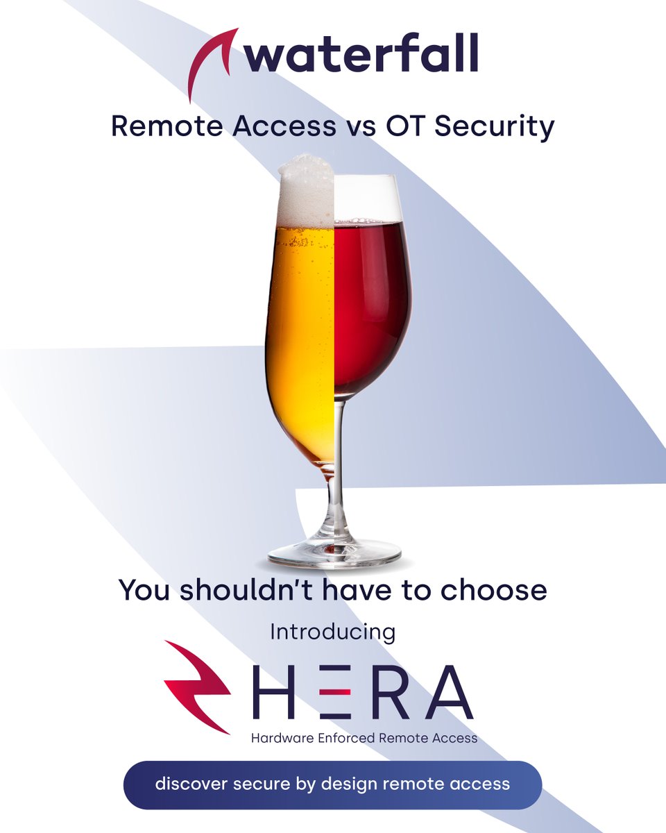 Lior Frenkel (@frenkellior) on Twitter photo You shouldn’t have to choose between two good things…. from <a href="/WaterfallSecure/">Waterfall Security Solutions</a>, discover remote access that's not just safe; it’s secure by design ➡️ bit.ly/4bLDItC You shouldn’t have to choose between two good things…. from <a href="/WaterfallSecure/">Waterfall Security Solutions</a>, discover remote access that's not just safe; it’s secure by design ➡️ bit.ly/4bLDItC
