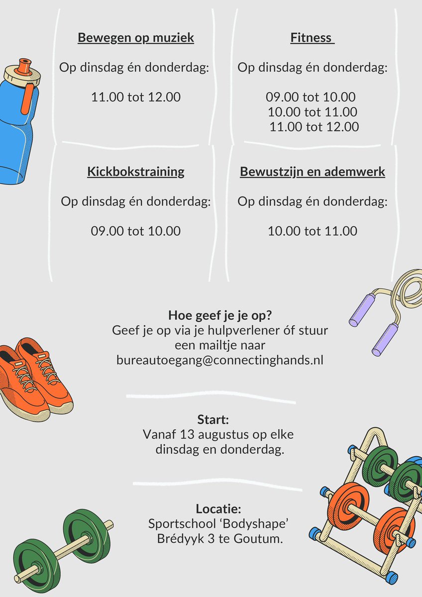Connecting Hands presenteert nieuw aanbod aan activiteiten.