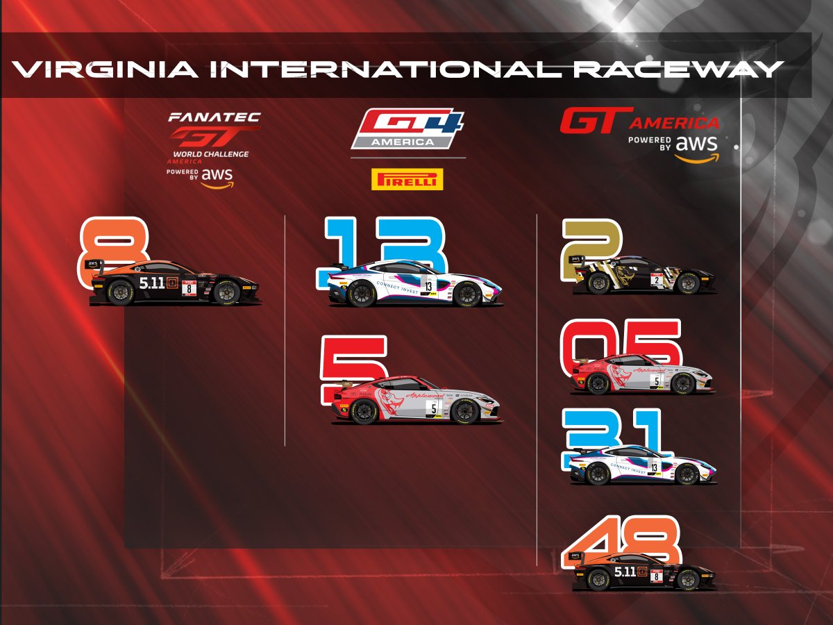 🦎Flying Lizard Motorsports (@flyinglizard_ms) on Twitter photo There's A LOT for Lizard fans to keep track of this weekend at <a href="/VIRNow/">VIRginia International Raceway</a>! Here's all the information you need.
Race stream: YouTube.com/GTWorld
Team Preview: bit.ly/465PNJb There's A LOT for Lizard fans to keep track of this weekend at <a href="/VIRNow/">VIRginia International Raceway</a>! Here's all the information you need.
Race stream: YouTube.com/GTWorld
Team Preview: bit.ly/465PNJb