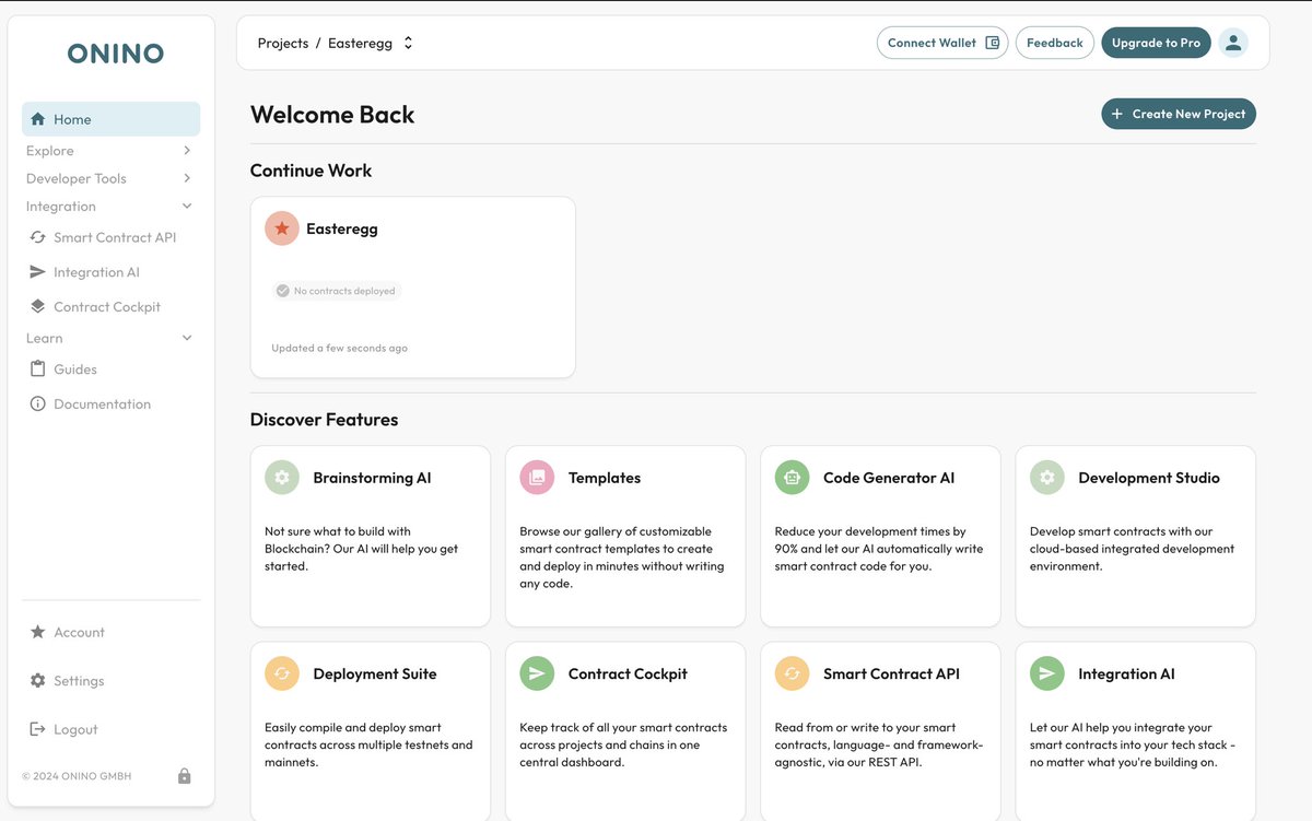Don’t forget our updated and improved ONINO Developer Platform goes live on the 22nd of July.

Here’s a sneak peek! Let us know what you think, comment below!