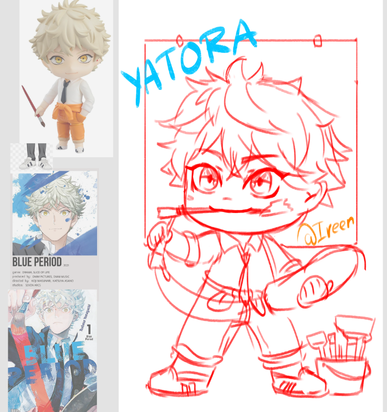 ireenL_'s tweet photo. Some chibi i drew for my friend to print keychain cuz she cant find any merch about Blue Period in the market XD
5 more to go 😌😌😌
.
.
.
#blueperiod #yatora #yaguchi #haruka #hashida https://t.co/0WuGHTJ1XS