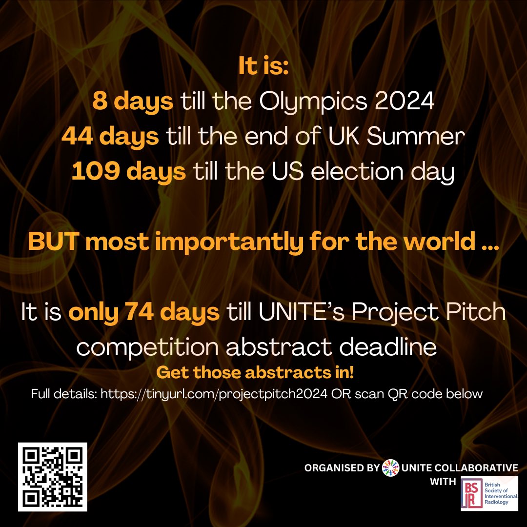 UK IR Trainee Research Collaborative (UNITE) tweet media