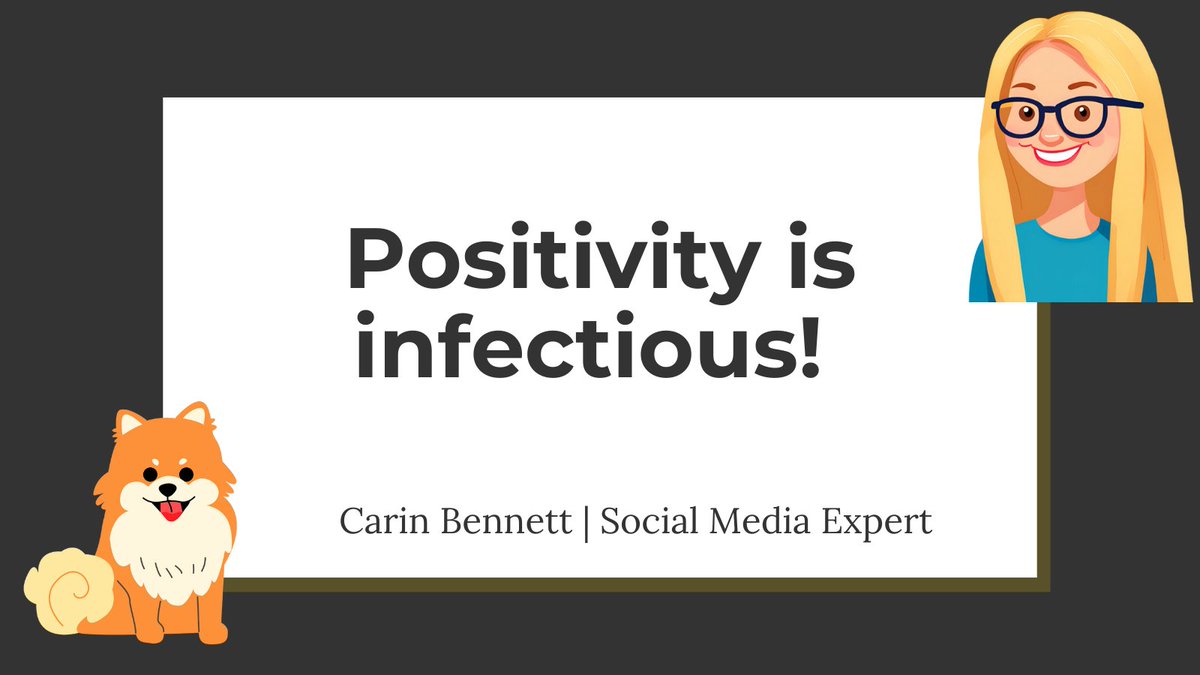 positivelycarin's tweet image. ☀️ Positivity is infectious!

Be yourself, celebrate your achievements, and encourage others.

Your face and story matter more than you think. 💛

#SocialMediaExpert #ProfessionalGrowth #SharingKnowledge