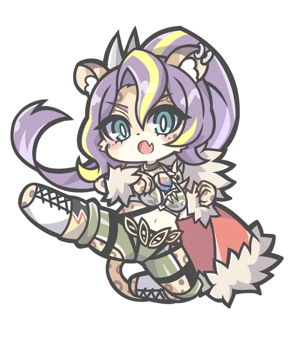 9月の強謙イベでアクキーにする予定のVS パンテラ#OCGオンリー #OCGファンアート 