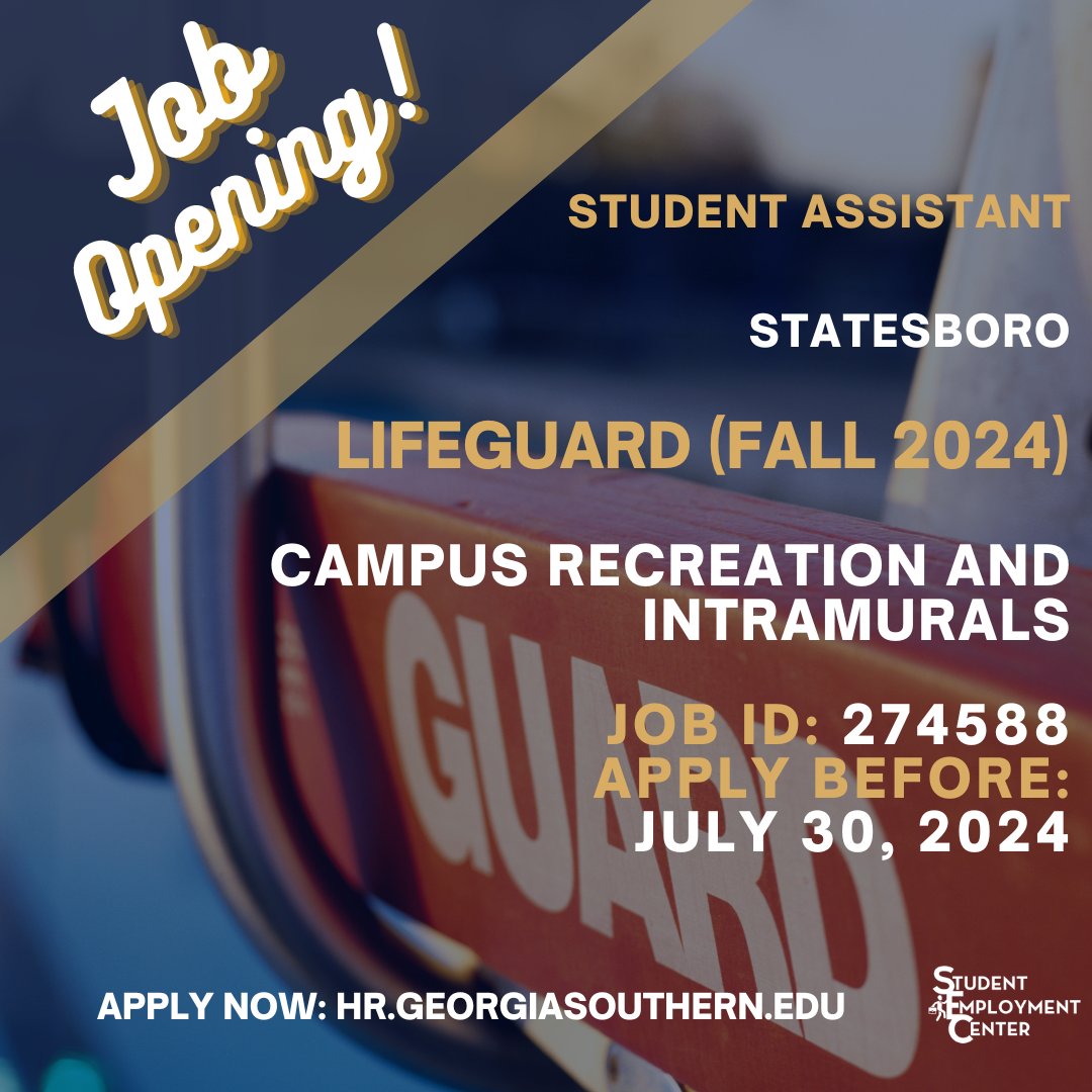 GA Southern - Student Employment Center tweet media