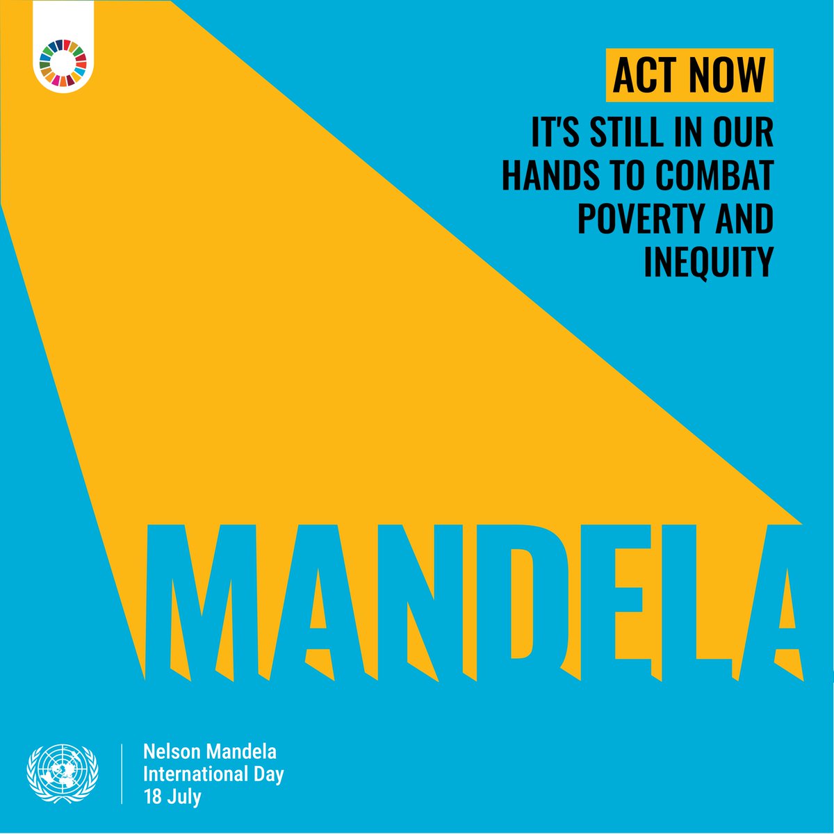 UN's tweet photo. On Thursday's #MandelaDay &amp; every day, we can all build on his legacy and work towards a better world for everyone, everywhere.

Every action counts.

#ActNow for a more sustainable future: https://t.co/yUfFWZmszq https://t.co/ec8IGBCAyw