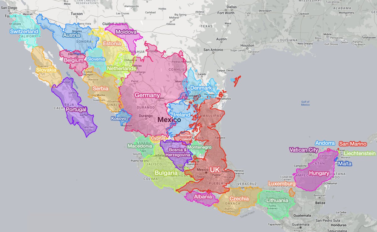 Here are the most FASCINATING facts I could find about Mexico:

1. Mexico is so huge it’s hard to comprehend. You can fit 30 European countries in Mexico and still have room to spare