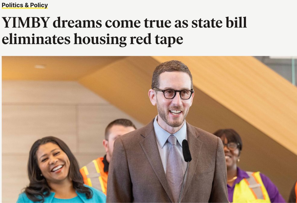 Big congrats to our members <a href="/HACdotorg/">The Housing Action Coalition</a> on helping get this landmark legislation across the finish line in SF. mailchi.mp/housingactionc…
