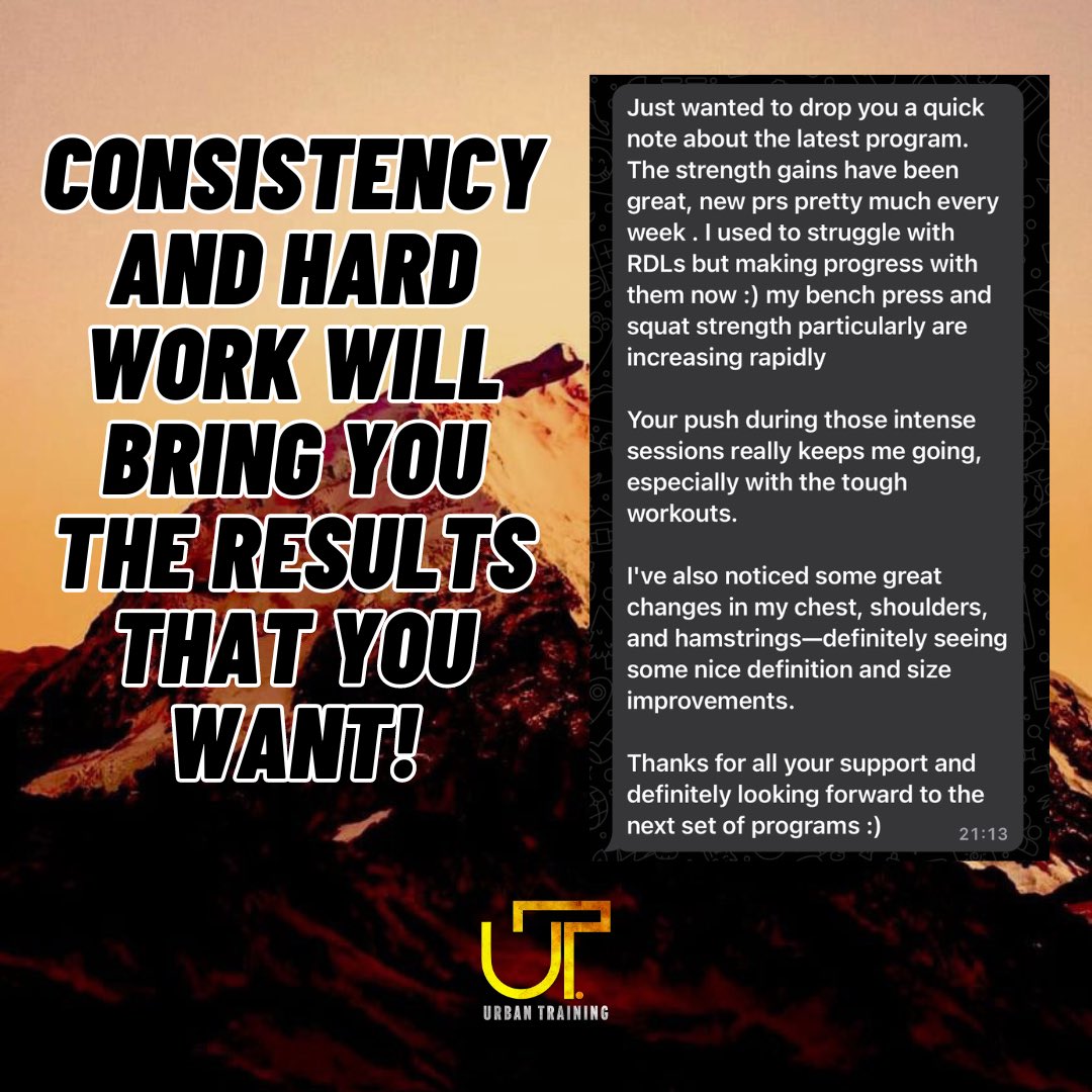 coachliamholder's tweet image. Love getting feedback like this from clients👌

Good programming partnered with their hard work and consistency = Results 🏆 🙌

#fatloss #weightloss #onlinept  #personaltrainer #utpersonaltraining #thethriveproject