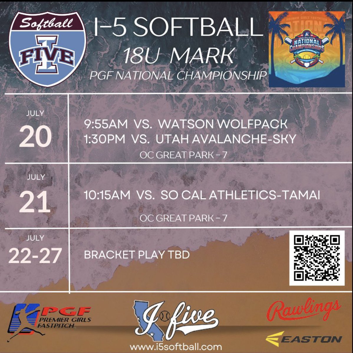 Can’t wait to compete in my final tournament with my team <a href="/I5Softball/">I-5 Softball</a> this weekend <a href="/PGFnetwork/">PGF</a> Nationals! 

<a href="/SBCoachG/">CoachGleason</a> <a href="/CoachHClark/">hannah clark</a> <a href="/NIUSoftball/">NIU Softball</a> 
<a href="/CoachKyleMark/">Kyle Mark</a>