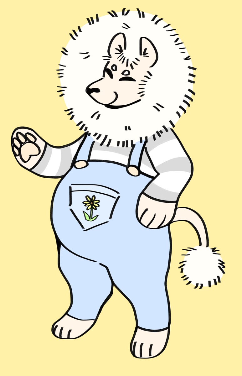 M0SSGUY's tweet photo. @kitty777cat @justrightpup dandy lion for @chewinggunk https://t.co/mTpl0TZpuX