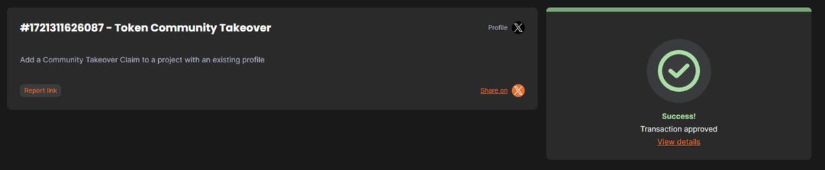HeadtiltCTO's tweet photo. Dex paid done!!!
Now wait for new update in a few mins!!!
#HEADSTILL #CTO #CommunityTakeOver https://t.co/ZKjDeF14rY