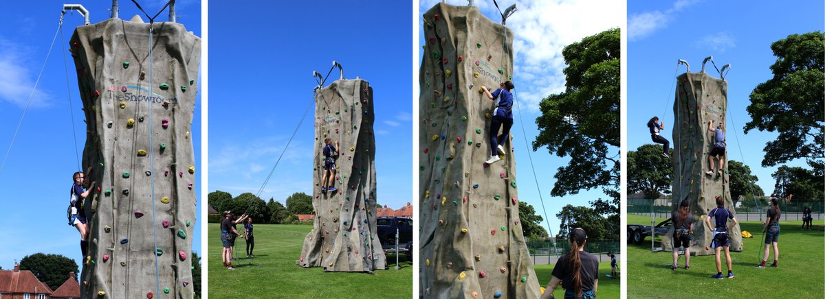 Thank you to The Showroom team with <a href="/YMCALincs/">YMCA Lincolnshire</a> for bringing their rock climbing wall to LCHS today. Each year group had a chance to have some fun and climb the wall!