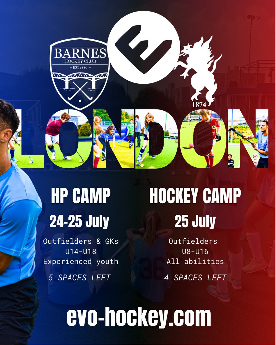 🇬🇧 international Rhys Smith is back! Joining us from his season in 🇩🇪 for next week at our London Hockey &amp; High Performance Camps 🤩 Next week almost full - join us &amp; #EvolveYourGame

evo-hockey.com/london