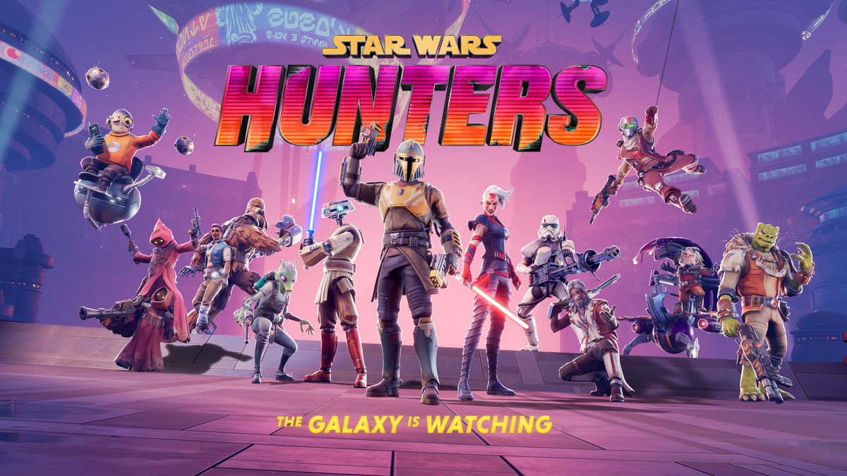 We're thrilled to announce that we provided 
co-development support to Boss Alien and Zynga on Star Wars: Hunters!

The game is out NOW on Android, iOS, and 
Nintendo Switch.

Check it out now: starwarshunters.com