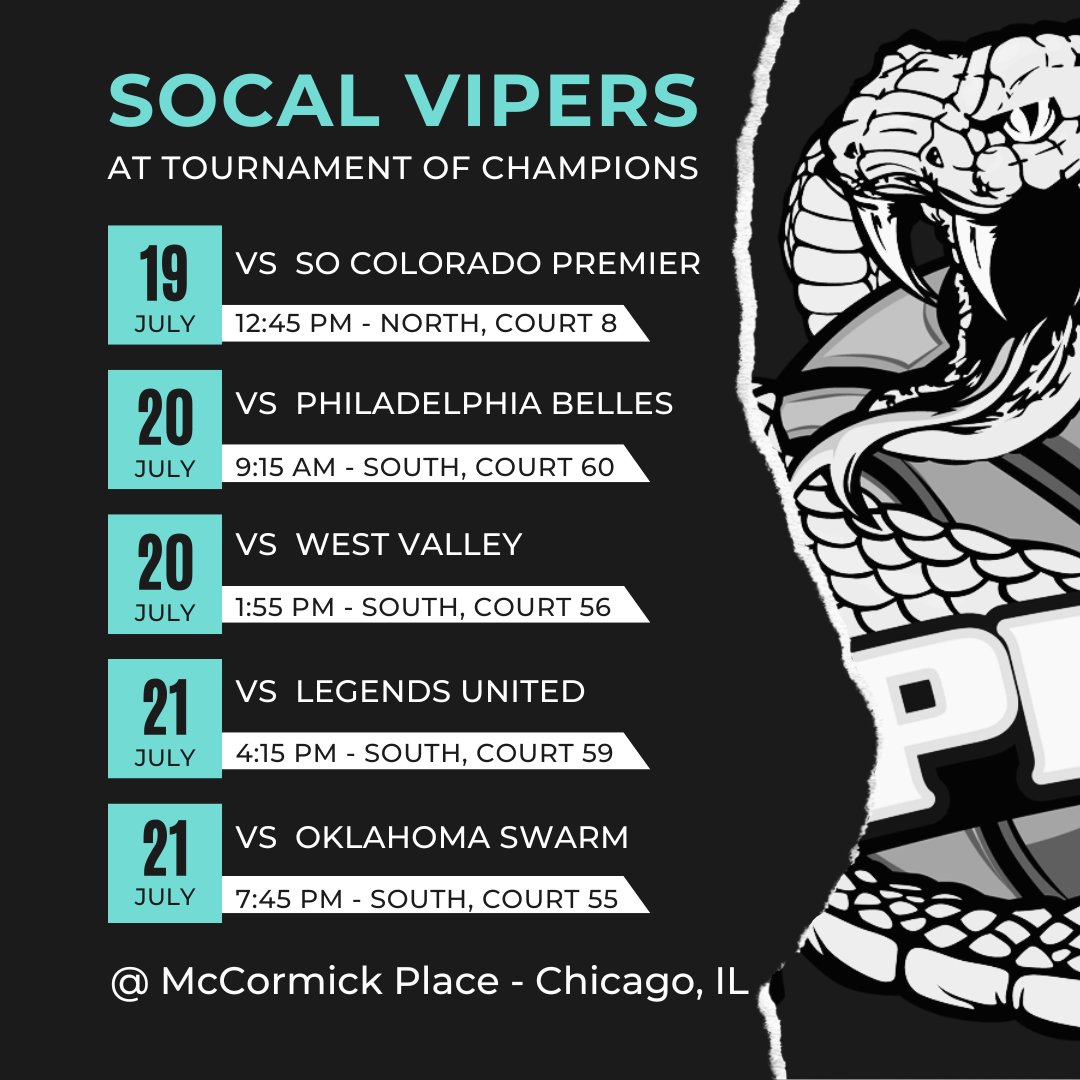 SoCal Vipers tweet media