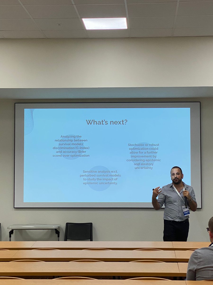 Giving my talk "Patients who leave the Emergency Department without being seen: a dynamic approach based on survival regression" at #ORAHS2024

<a href="/unipv/">Università di Pavia</a> <a href="/orags/">oliver raggatt</a>