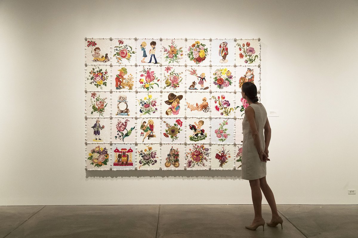 TheWarholMuseum's tweet photo. We are saddened to hear of artist Farhad Moshiri's passing. From October 13, 2017–January 14, 2018, we presented his first solo museum exhibition, “Go West”. 

https://t.co/BRZp0ejC3g

"Farhad Moshiri: Go West", exhibition view. The Andy Warhol Museum, 2017. Photo: Abby Warhola https://t.co/KXngGlIOJ2