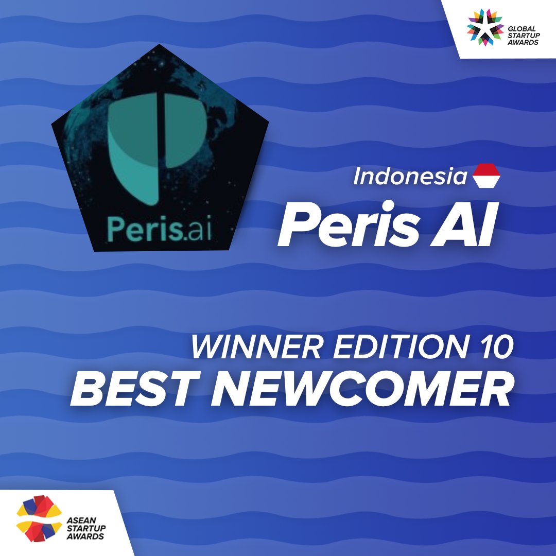 AseanStartup's tweet photo. Congratulations to https://t.co/YNmGkhpxKC - Cybersecurity from Indonesia 🇮🇩 for being honored as regional winner for Best Newcomer of the Year at the ASEAN Startup Awards! https://t.co/0cx4JfOA68