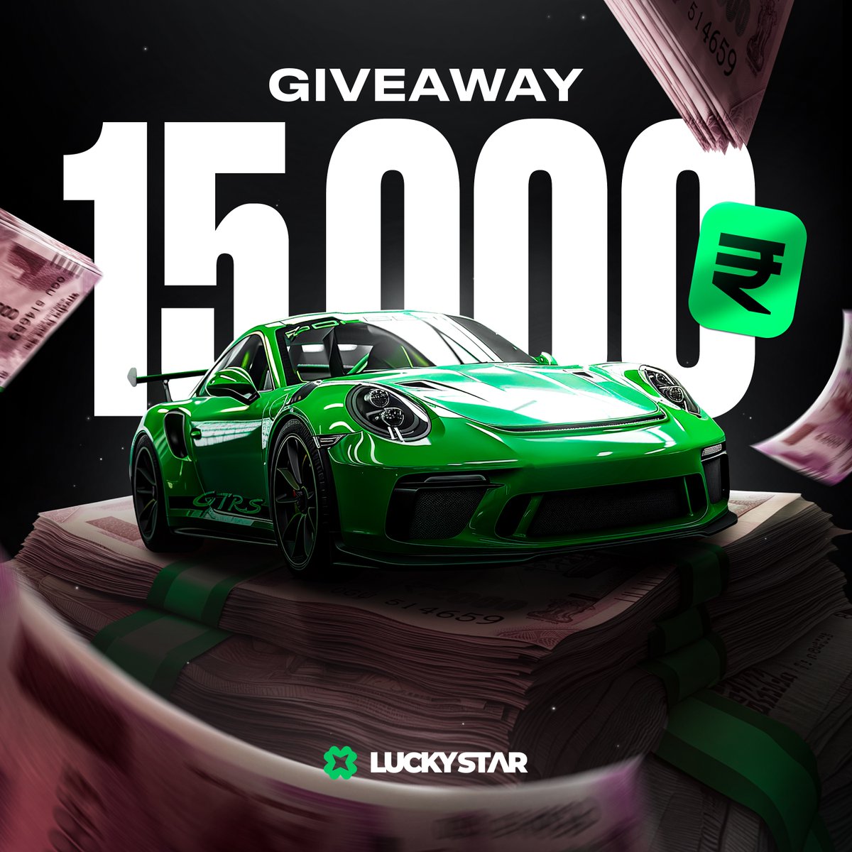 💸#Giveaway for ₹15 000💸

1️⃣Subscribe to
<a href="/1luckystarcom/">LuckyStar</a>

2️⃣Like the post and RT it
3️⃣Tag 3 friends
4️⃣Leave your lucky star ID in the comments

👑10 winners
📆Results on July 26

cutt.ly/aepApsD1 | #LuckyStar | #giveaway | #money | #BONUS | #prizepickswinning