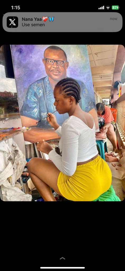 _khendrick's tweet photo. Angie stylish is an artist too. This girl is very beautiful 🥹 https://t.co/9q4yatdu3B